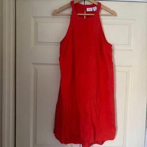 Sigrid Olsen Linen Shift Dress | size large